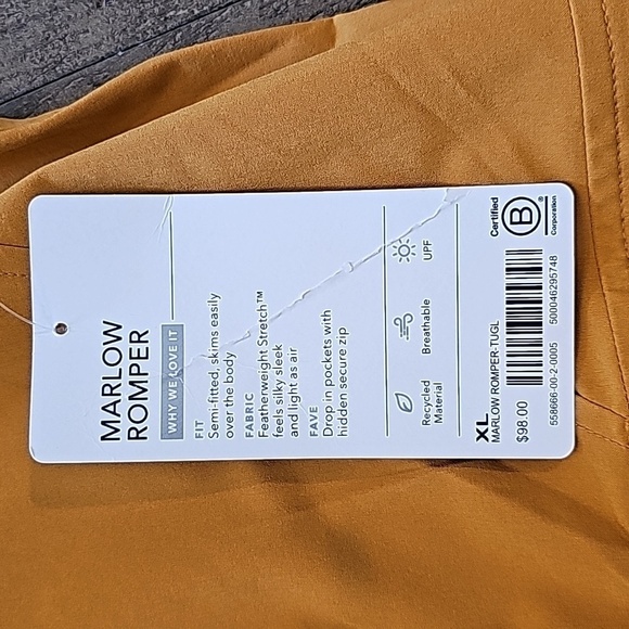 Athleta Marlow Romper NWT - Picture 11 of 11